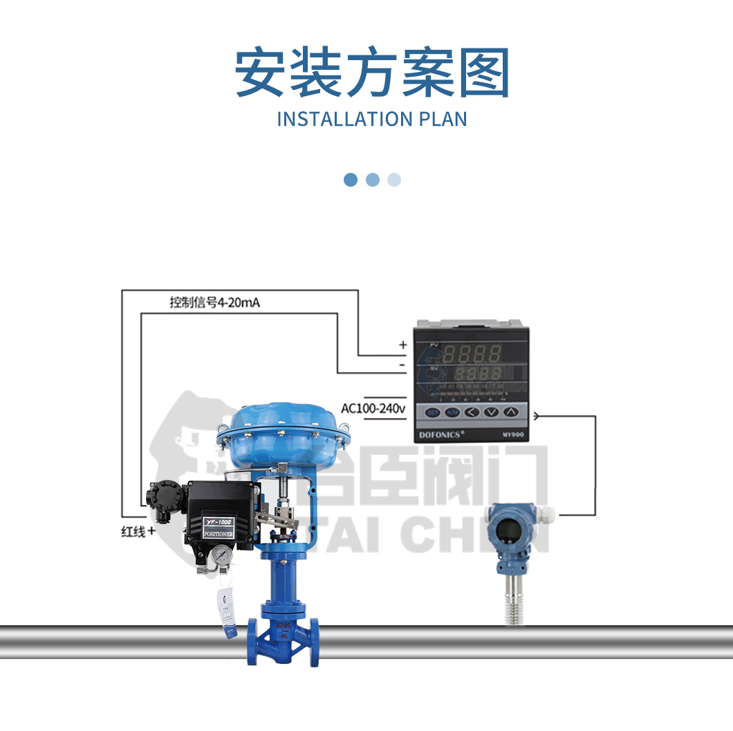 氣動襯氟調節閥